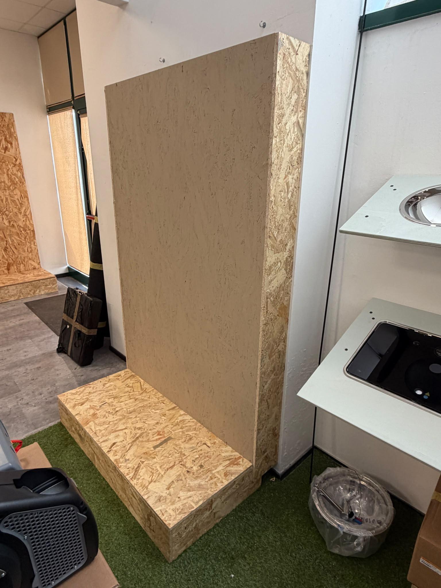 Display negozio OSB